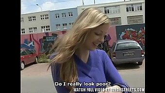 Pov Experience Of A Czech Teen Blowjob On The Streets