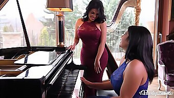 Kesha And Sheila Ortega, Voluptuous Latina Lesbians, Engage In Passionate Lesbian Lovemaking Using A Sex Toy